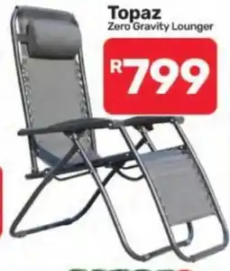 Pick n Pay Hypermarket Topaz Zero Gravity Lounger offer