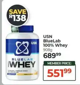 Dis-Chem USN BlueLab 100% Whey offer