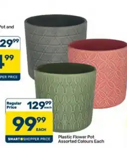 Pick n Pay Hypermarket Plastic Flower Pot Assorted offer