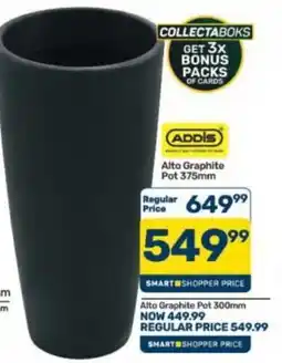 Pick n Pay Hypermarket ADDIS Alto Graphite Pot 375mm offer