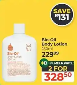 Dis-Chem Bio-Oil Body Lotion offer
