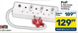 Pick n Pay Hypermarket PnP 6-Way Surge Protection Multiplug offer