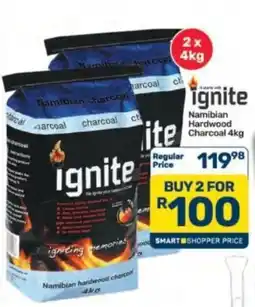 Pick n Pay Hypermarket Ignite Namibian Hardwood Charcoal offer