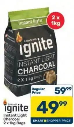 Pick n Pay Hypermarket Ignite Instant Light Charcoal offer