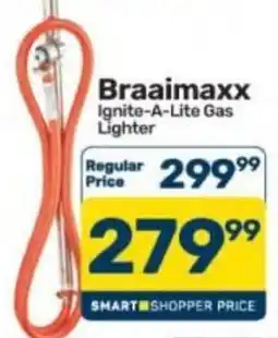 Pick n Pay Hypermarket Braaimaxx Ignite-A-Lite Gas Lighter offer