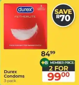 Dis-Chem Durex Condoms offer
