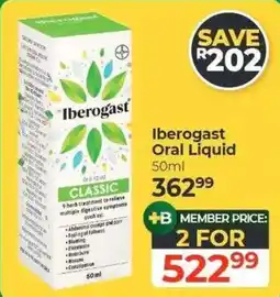 Dis-Chem Iberogast Oral Liquid offer