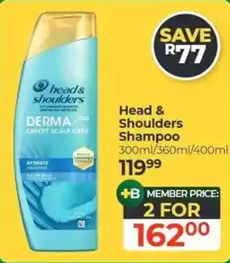 Dis-Chem Head & Shoulders Shampoo offer