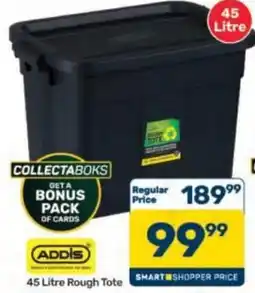 Pick n Pay Hypermarket ADDIS 45 Litre Rough Tote offer