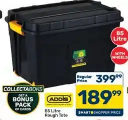 Pick n Pay Hypermarket ADDIS 85 Litre Rough Tote offer