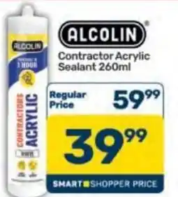 Pick n Pay Hypermarket ALCOLIN Contractor Acrylic Sealant offer
