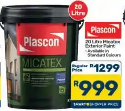 Pick n Pay Hypermarket Plascon Micatex Exterior Paint offer