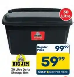Pick n Pay Hypermarket BIG JIM 30 Litre Delta Storage Box offer