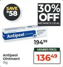 Dis-Chem Antipeol Ointment offer