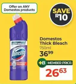 Dis-Chem Domestos Thick Bleach offer