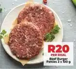 Food Lover's Market Beef burger patties offer