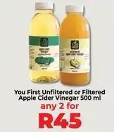 Food Lover's Market Apple - unfiltered or filtered cider vinegar offer