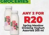Food Lover's Market Spring meadow drinking yoghurt offer