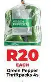 Food Lover's Market Green peppers offer