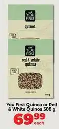 Food Lover's Market Quinoa or red & white quinoa offer