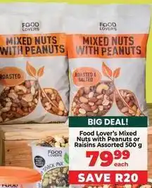 Food Lover's Market Mixed nuts with peanuts offer