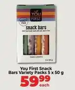 Food Lover's Market Snack bars offer