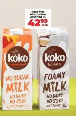 Food Lover's Market Koko milk alternatives offer