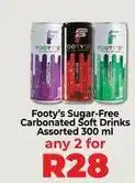 Food Lover's Market Sugar-free carbonated soft drinks offer