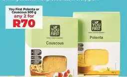 Food Lover's Market Food lover's market - polenta or couscous offer