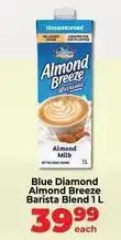 Food Lover's Market Diamond - almond breeze barista blend offer