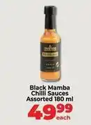 Food Lover's Market Chilli sauces offer