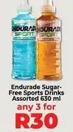 Food Lover's Market Sugar-free sports drinks offer