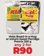 Food Lover's Market Bread-in-a-mug or instant sweet porridge premix offer