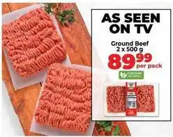Food Lover's Market Ground beef offer