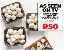 Food Lover's Market White button mushroom punnet offer