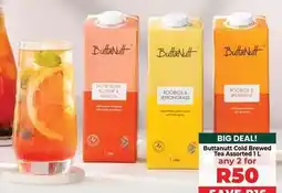 Food Lover's Market Buttanutt cold brewed tea assorted offer