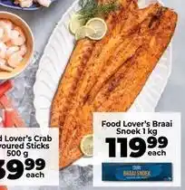 Food Lover's Market Braai snoek offer
