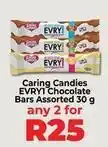 Food Lover's Market Evry chocolate bars offer