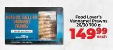 Food Lover's Market Shell - vannamei prawns 26/30 offer
