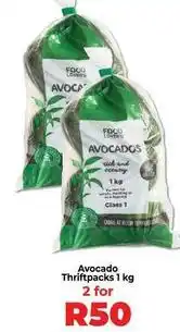 Food Lover's Market Lovers+ - avocado thriftpacks offer
