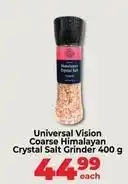 Food Lover's Market Coarse himalayan crystal salt grinder offer
