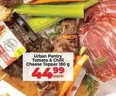 Food Lover's Market Tomato & chilli cheese topper offer