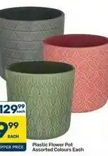 Pick n Pay Hypermarket Plastic flower pot offer