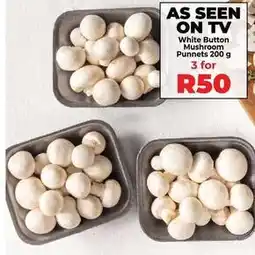 Food Lover's Market White button mushroom punnet offer