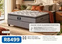 OK Furniture Sealy - 152cm michigan pillow-top base set offer