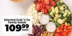 Food Lover's Market Grab 'n go family salads offer