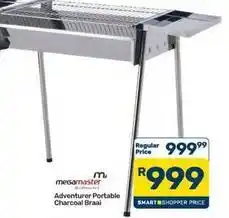 Pick n Pay Hypermarket Megamaster - adventurer portable charcoal braai offer