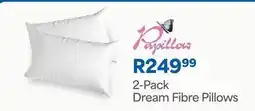 OK Furniture Dream fibre pillows offer