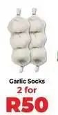 Food Lover's Market Garlic socks offer