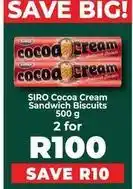 Food Lover's Market Siro cocoa cream sandwich biscuits offer